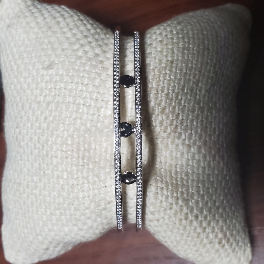 Michael kors silver bracelet